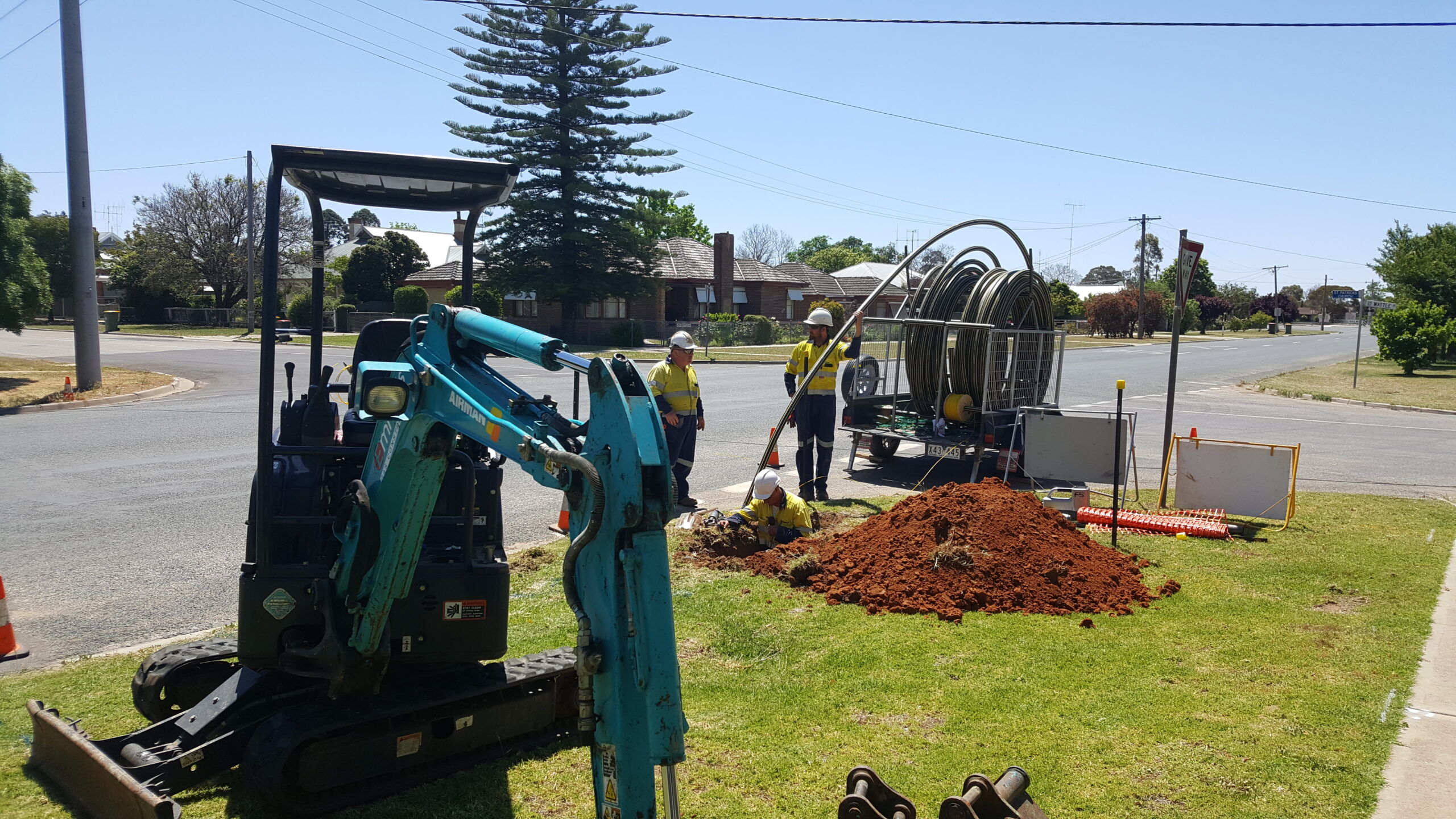 Gas Network Installation in Regional Victoria