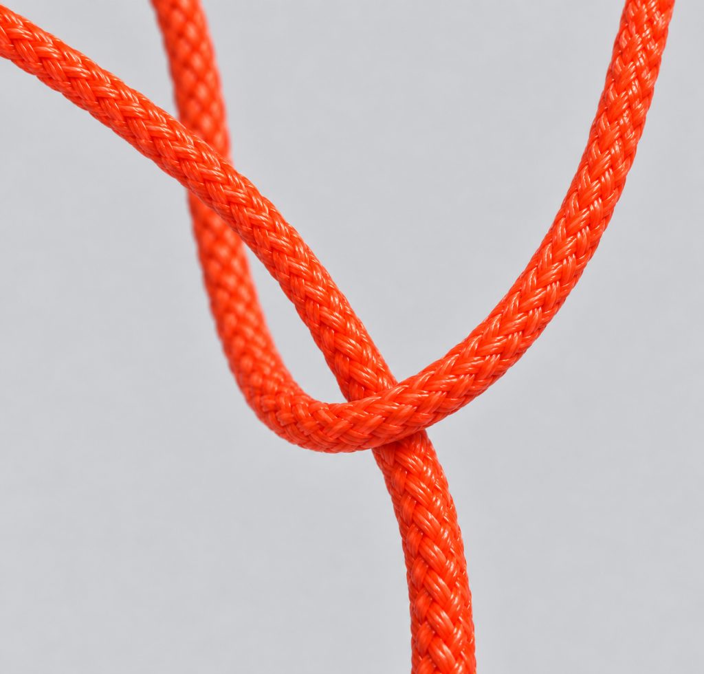 Jetline Orange Braided Mono Rope