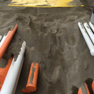 Overpipe in use