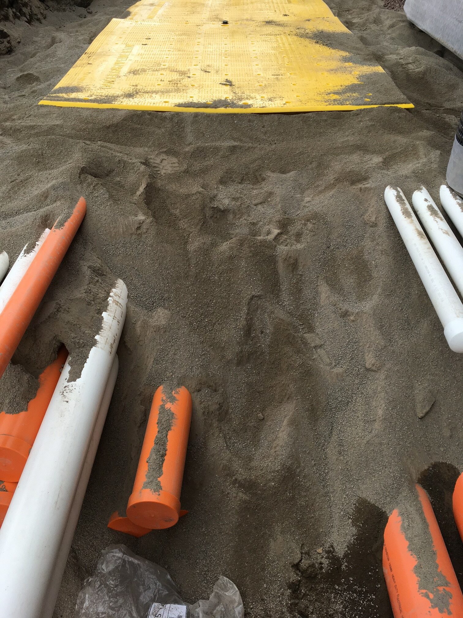 Overpipe in use