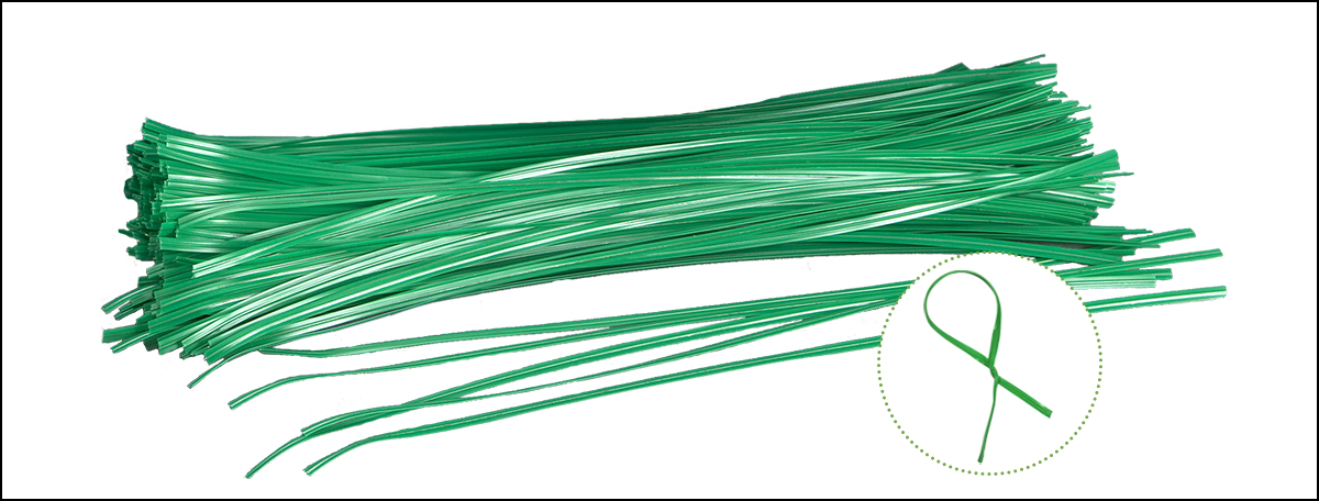 2 - Tapex Industrial green bio twisties