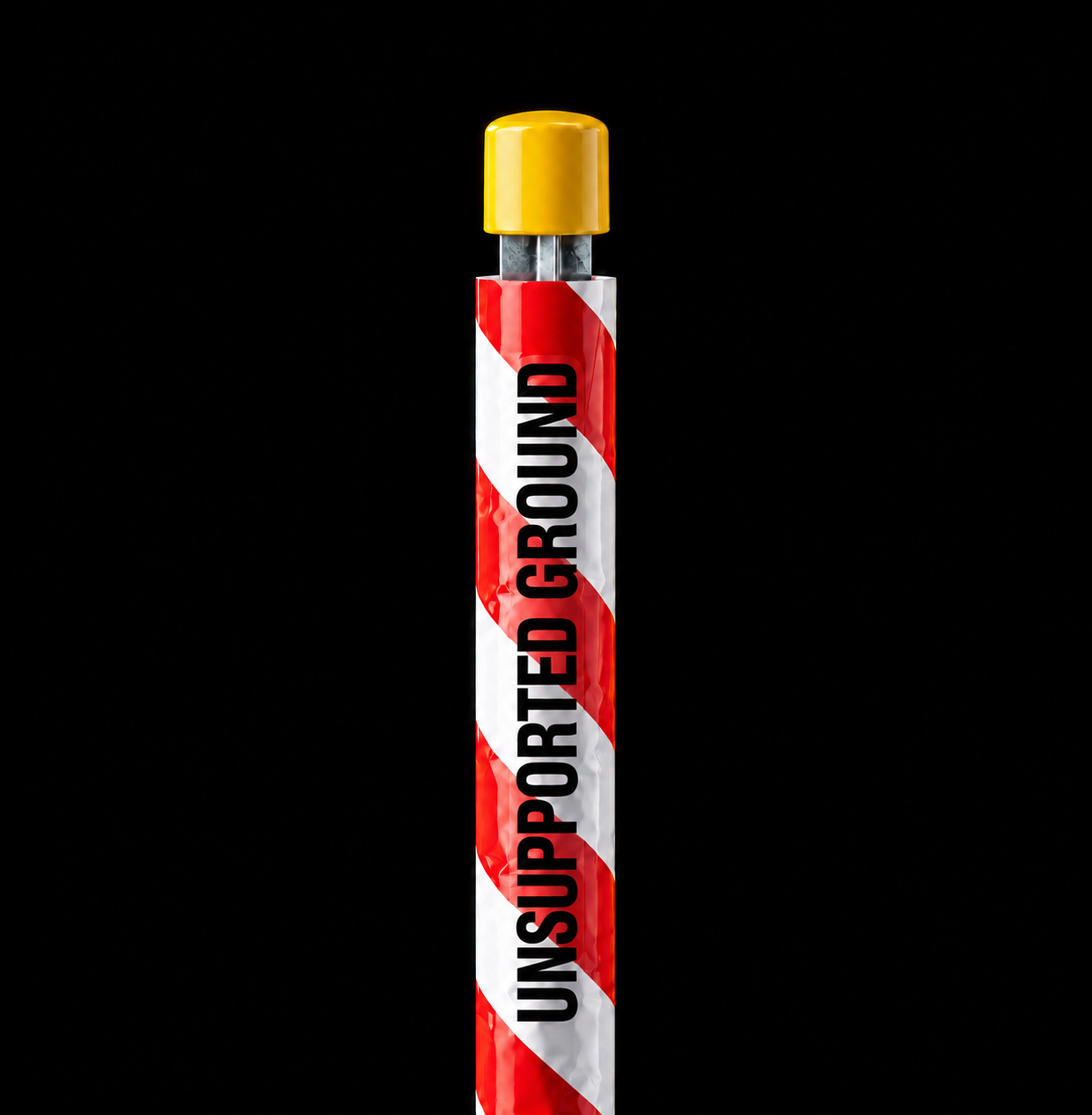 Warning Tube – Unsupported Ground - Image 1