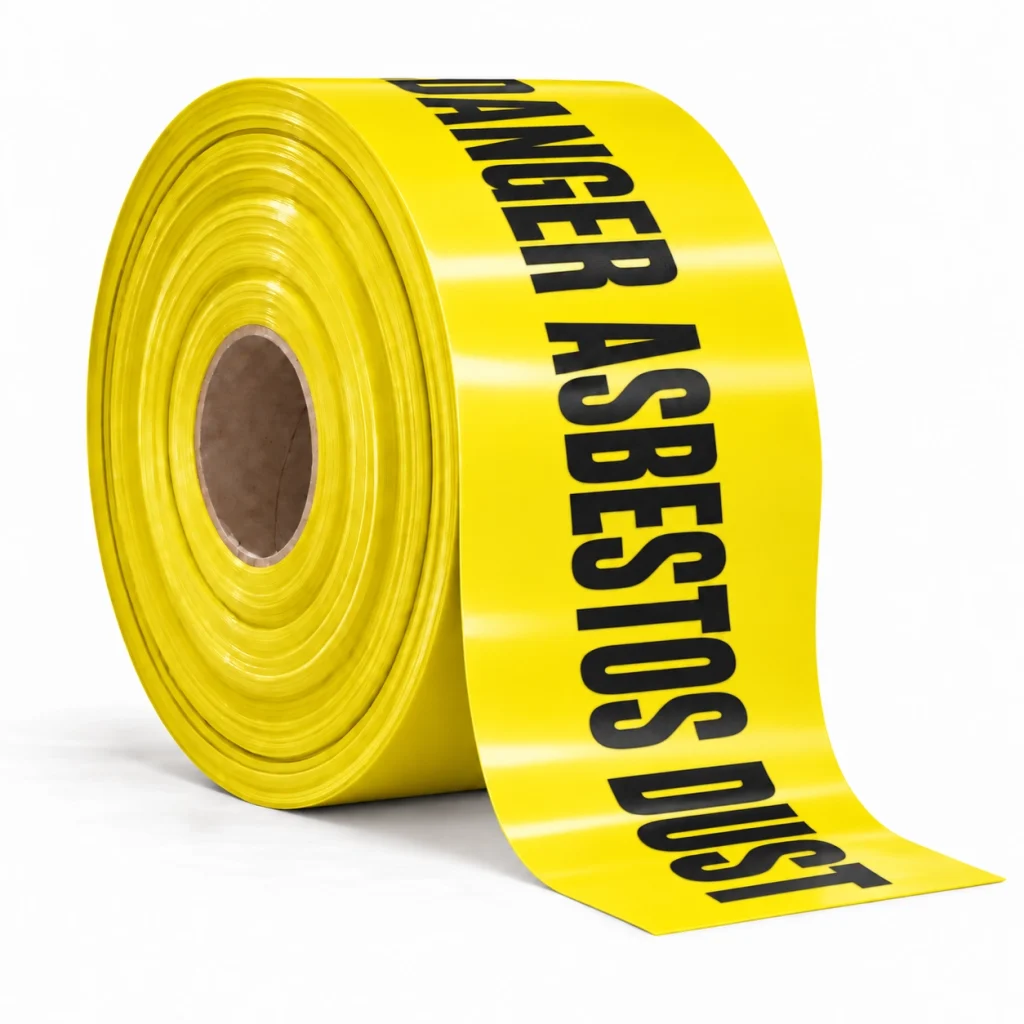 Warning Tape – Danger Asbestos Dust
